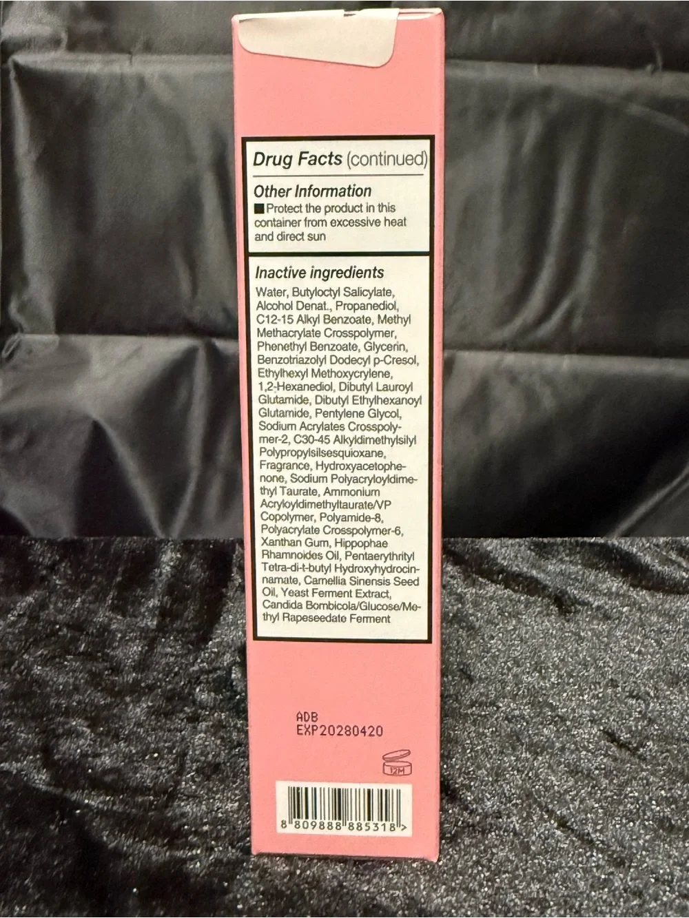 KEYTH Colored Pink Desert Sun Serum SPF 45